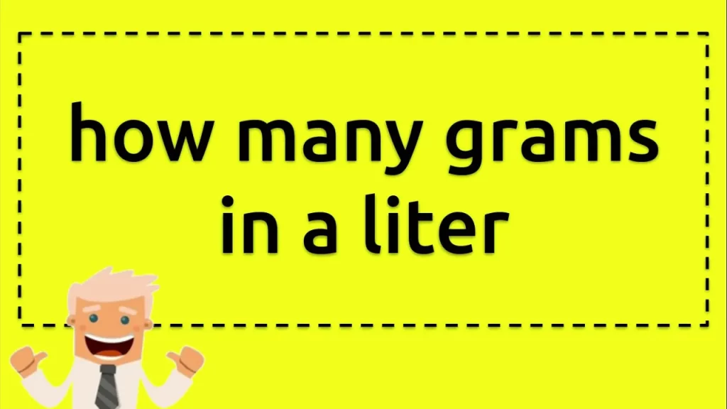 Grams To Liters To Grams Conversion Calculator G To L CC